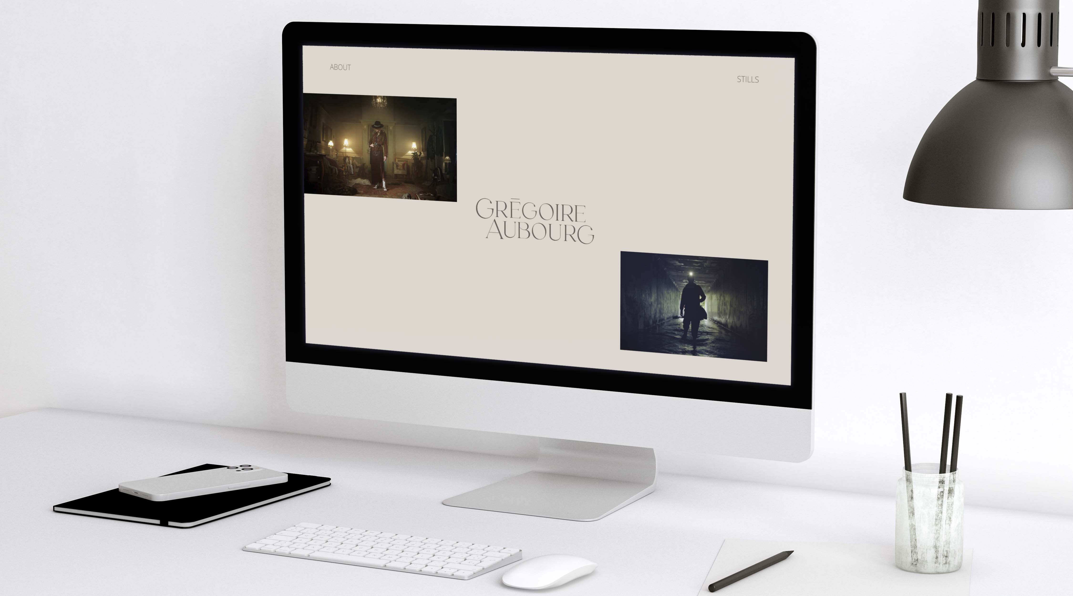 GA website mockup