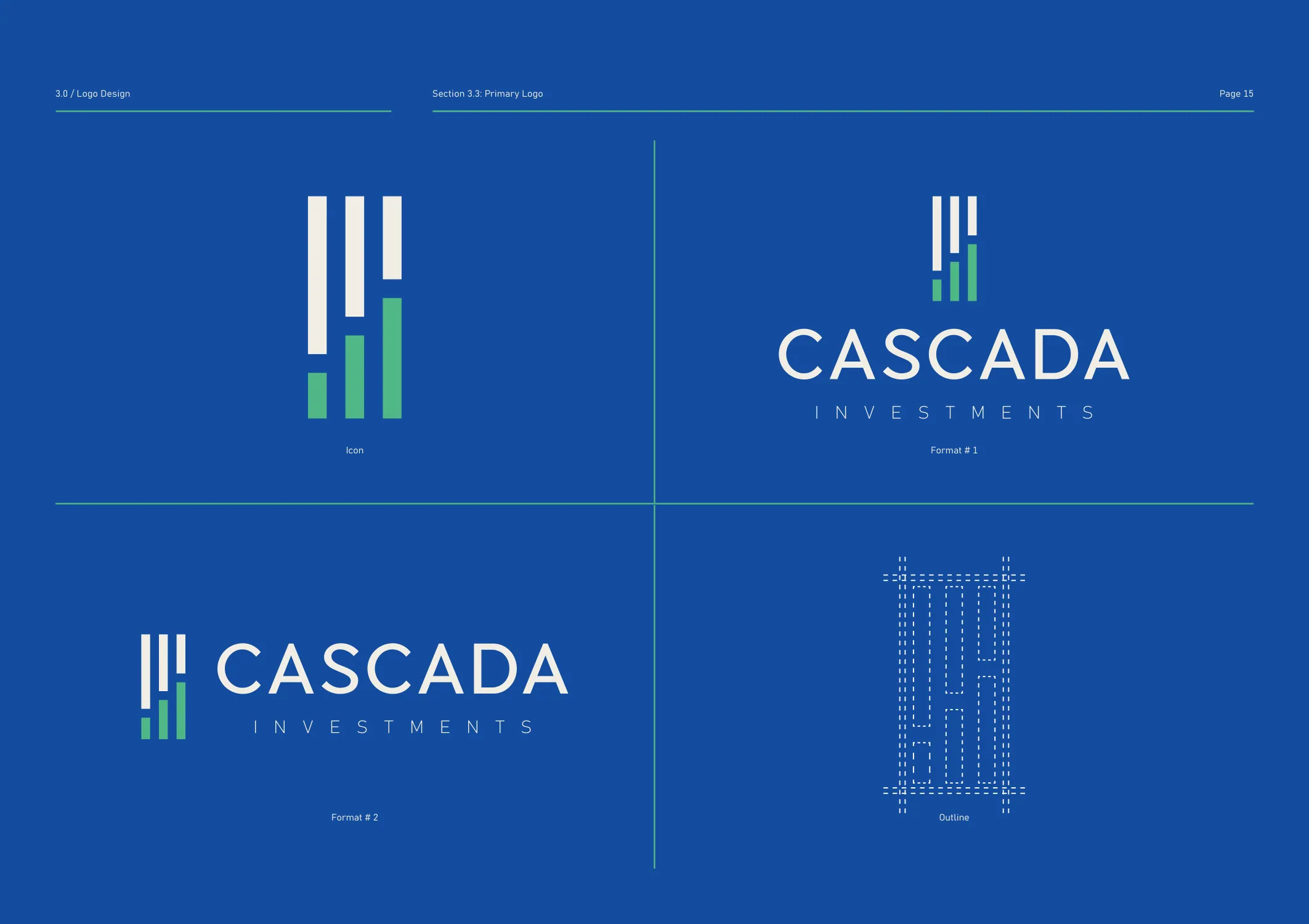 Cascada Investments brand identity 3