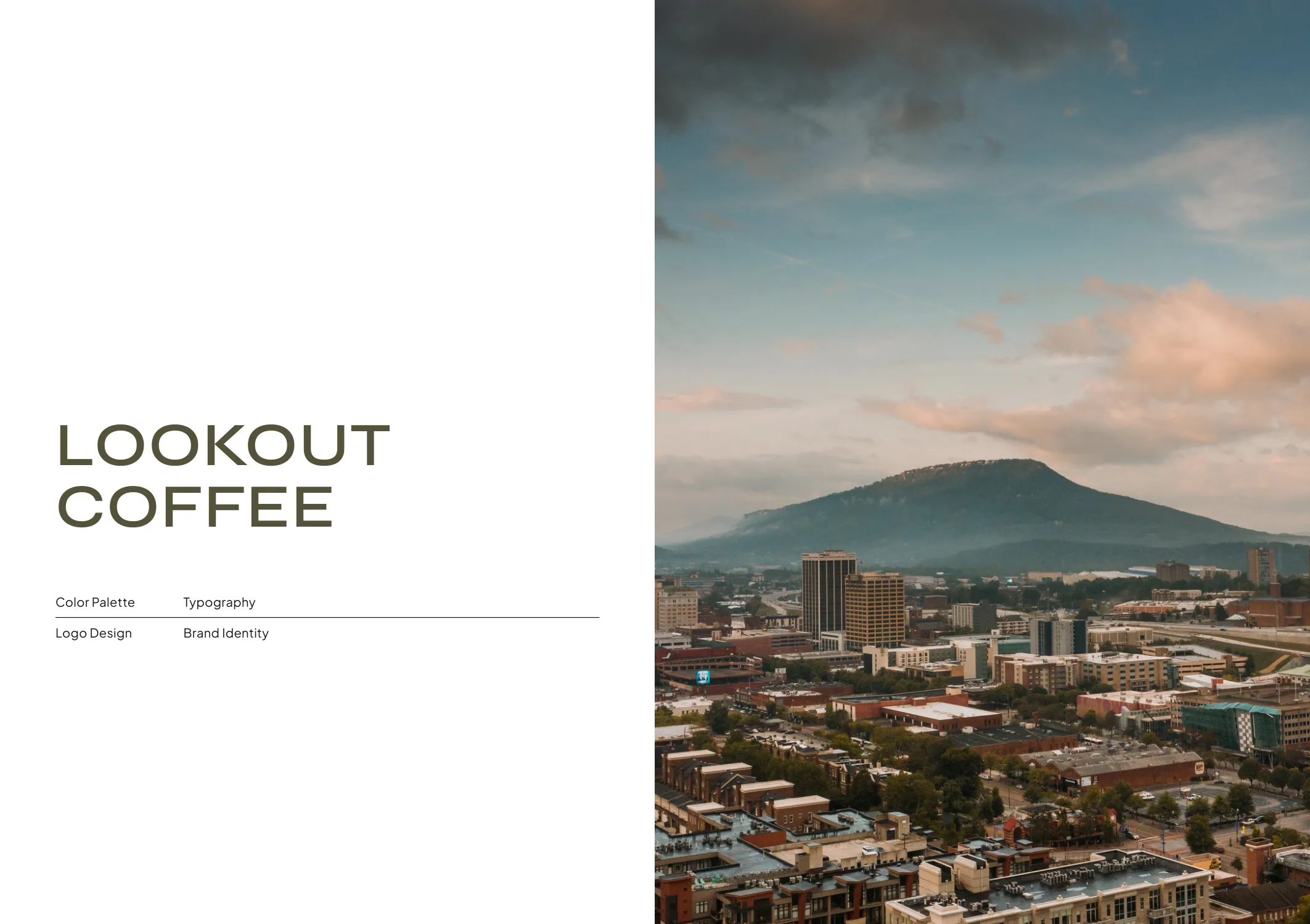 Lookout Coffee brand identity 7