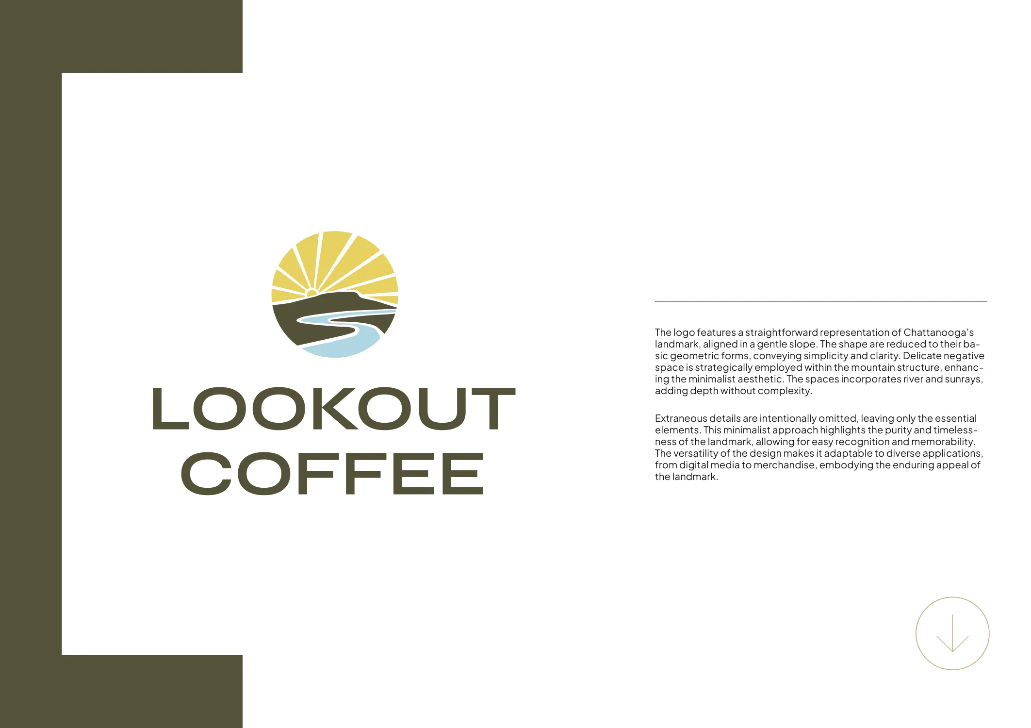 Lookout Coffee brand identity 3