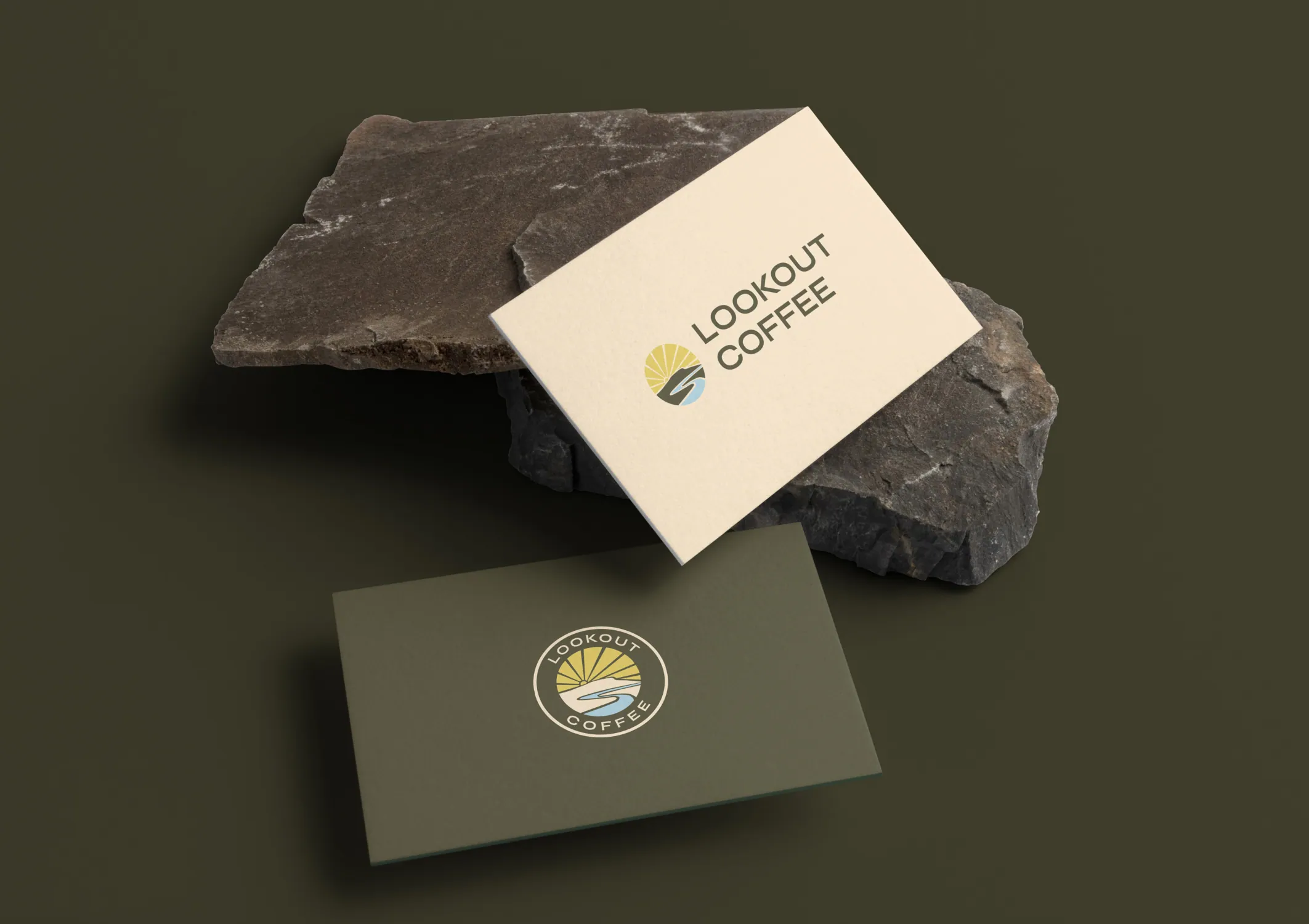 Lookout Coffee brand identity