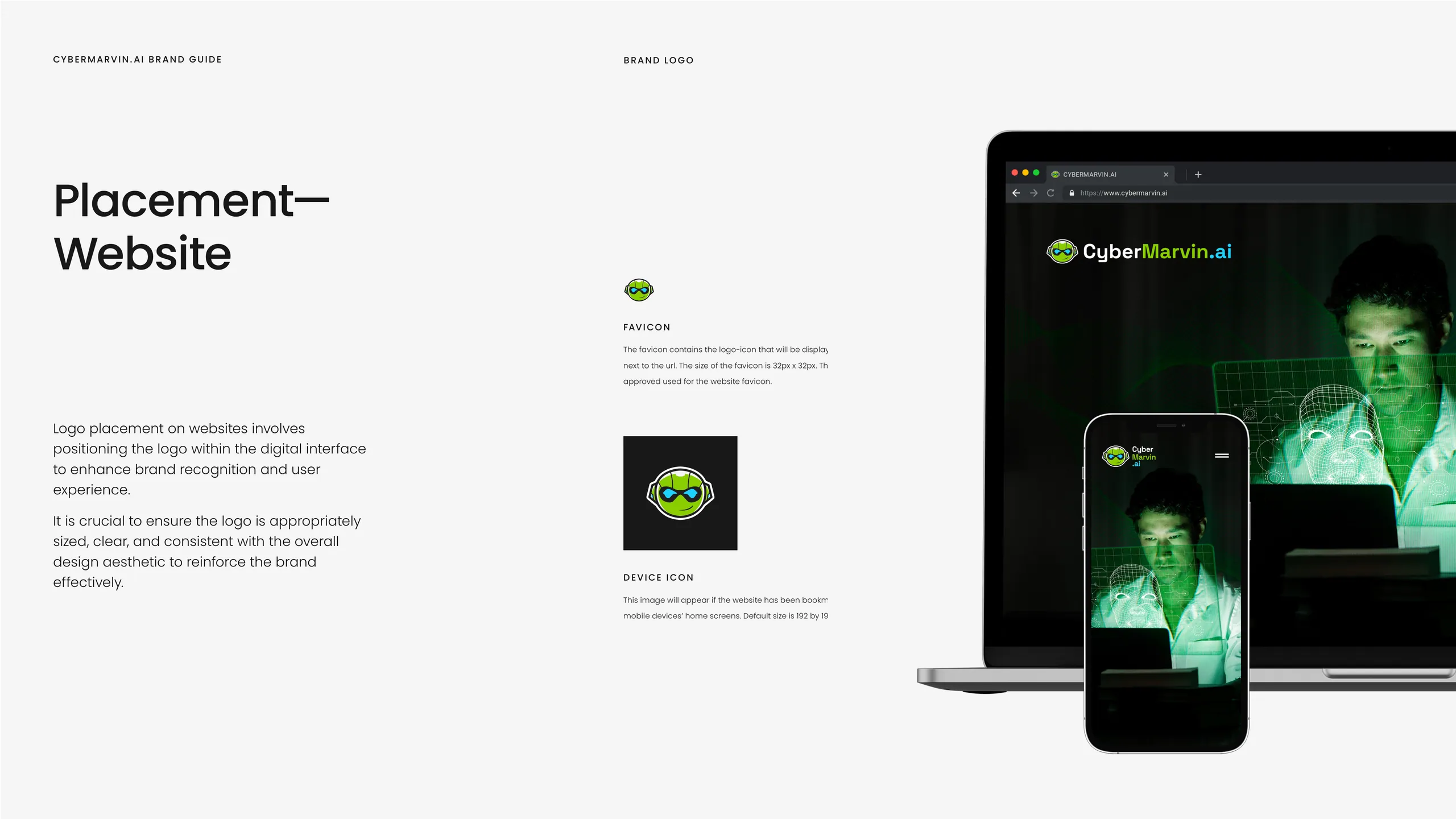Cyber Marvin brand identity 8