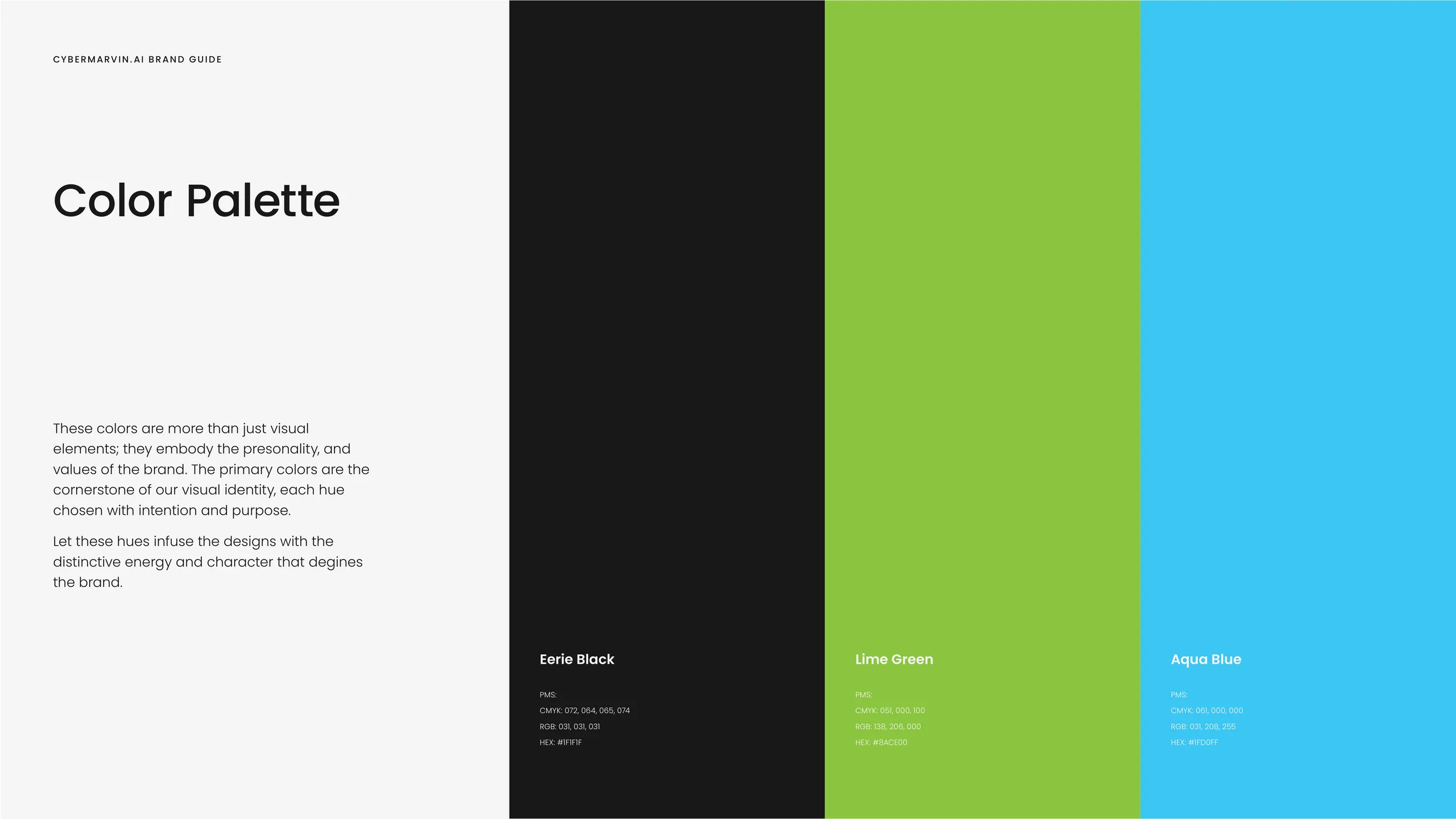 Cyber Marvin brand identity 2