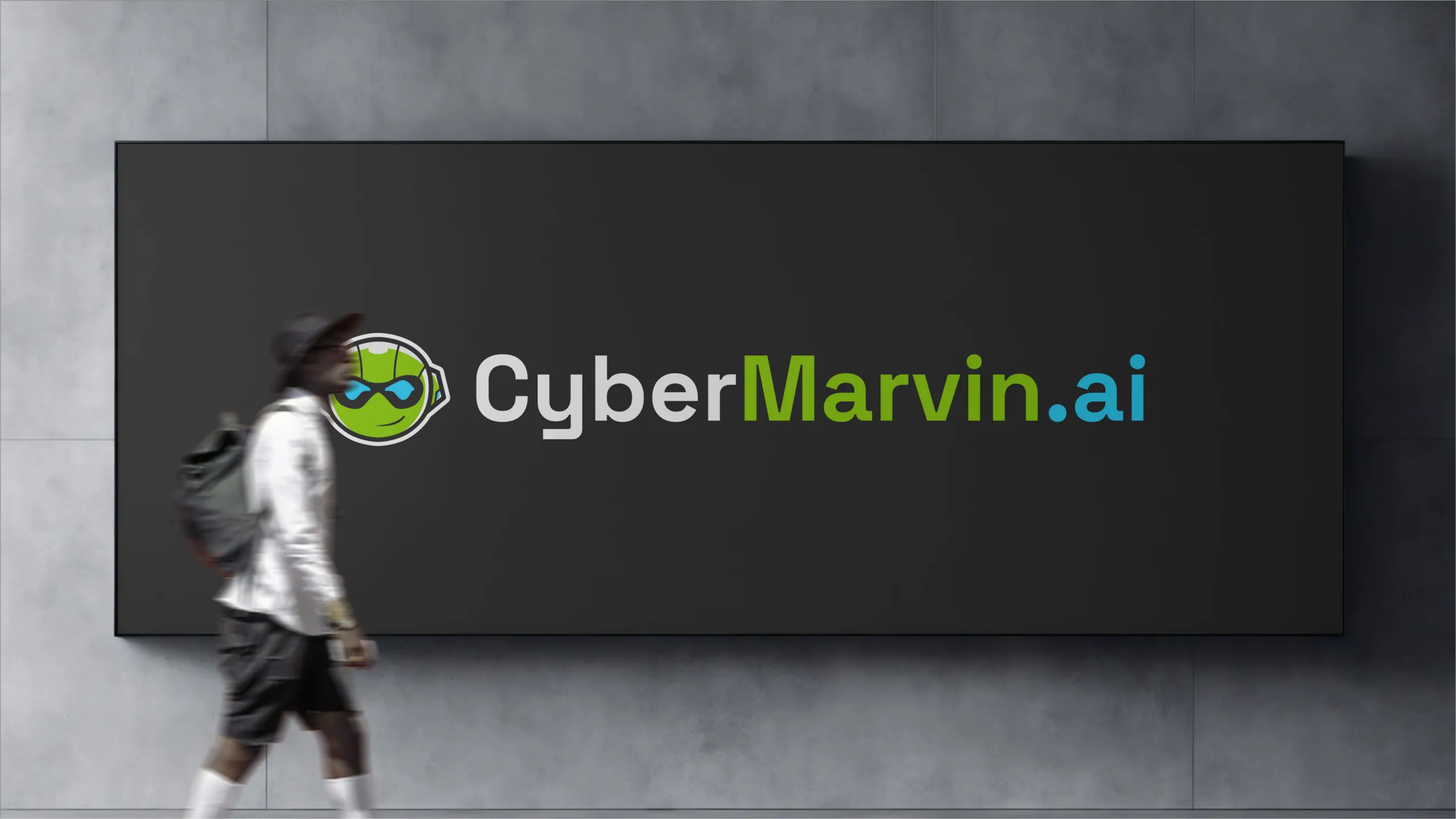 Cyber Marvin brand identity